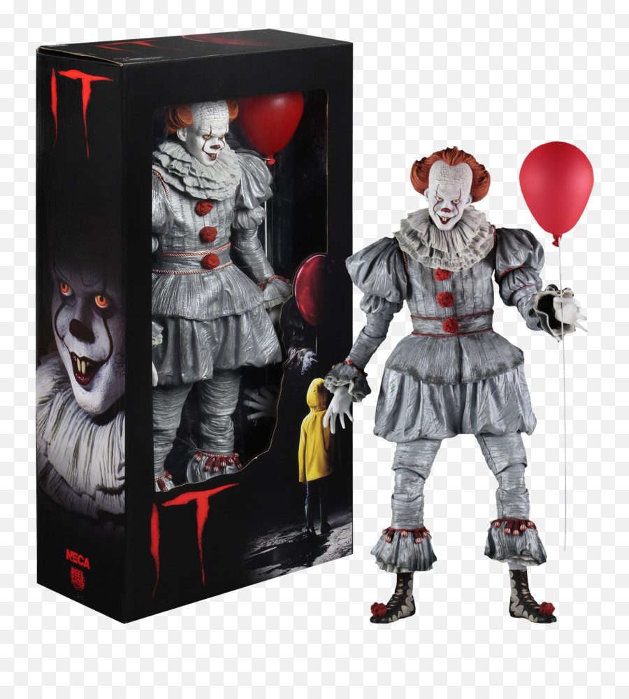 It 2017 - Pennywise 14 Scale Action Figure Pennywise Neca 1 4 Scale Png,Pennywise Transparent