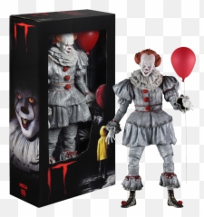 It 2017 - Pennywise 14 Scale Action Figure Neca png