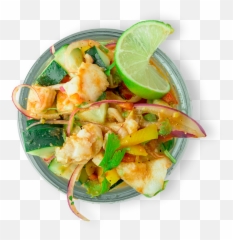 Cha Taqueria - Spinach Salad Png,Ceviche Png