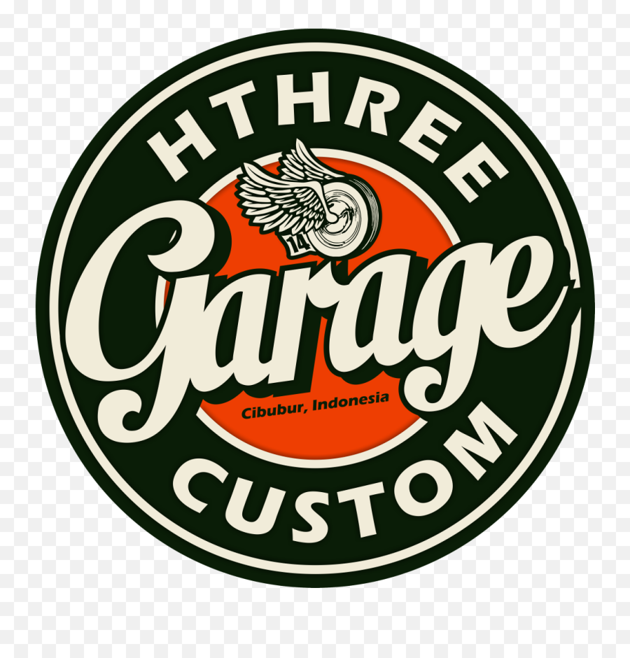 retro garage logo
