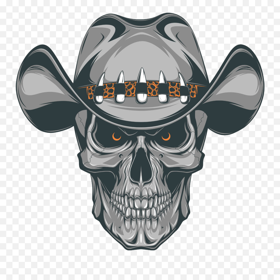 Download Coco Sugar Skull Logo Png - Cowboy Skull Tattoo,Skull Tattoo Png