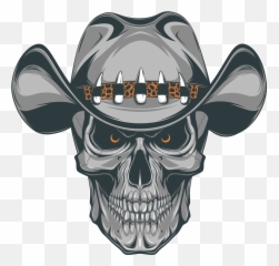 Download Coco Sugar Skull Logo Png - Cowboy Skull Tattoo,Skull Tattoo Png