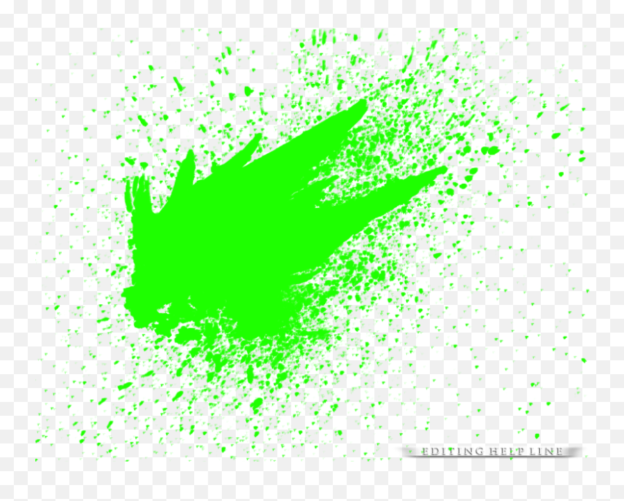 Download Hd Stylish Brushes - Green Brush Png Transparent Neon Green Effect Png,Brushes Png