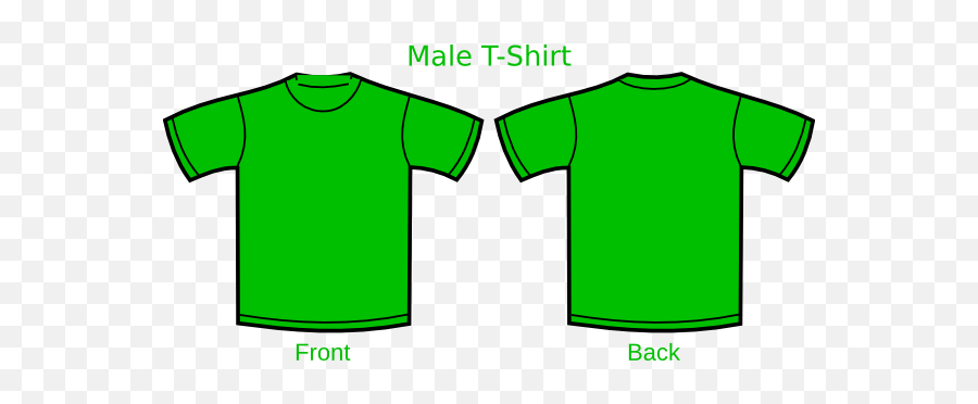 T Shirt Template Green - Green T Shirt Layout Png,Green Tshirt Png