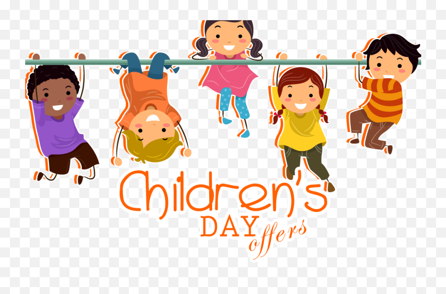 Childrens Day Png Clipart - Happy Day Cartoon,Children Clipart Png