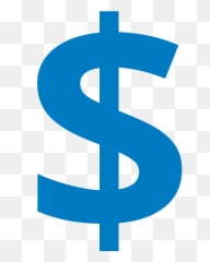 Blue Png - Dollar Sign