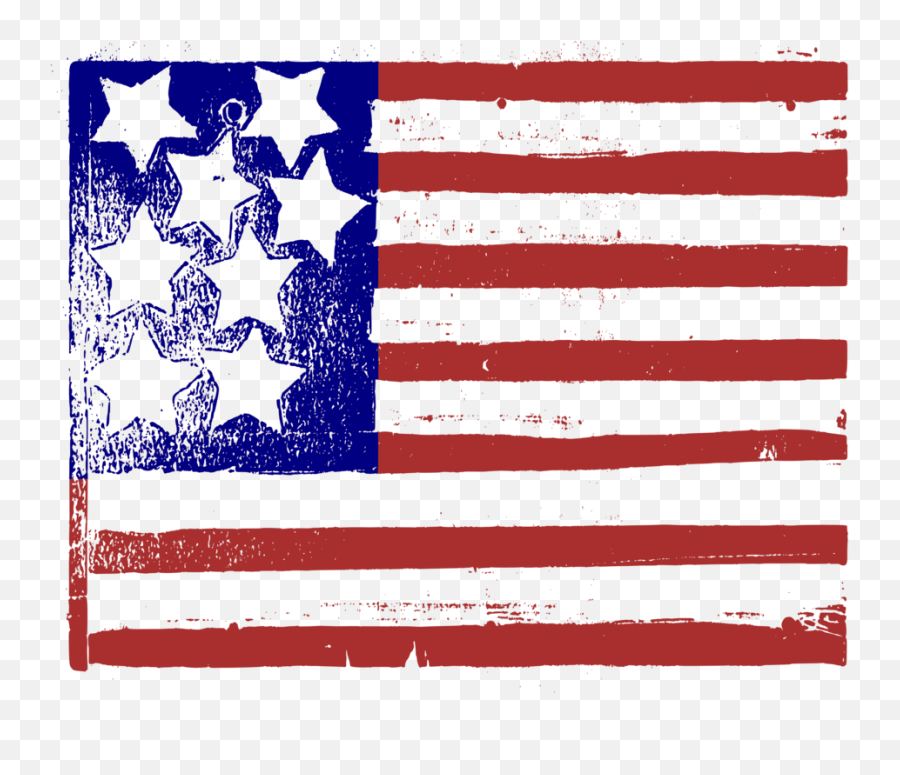 Blue Area Text Png Clipart - Flag Of The United States,American Flag Clipart Png