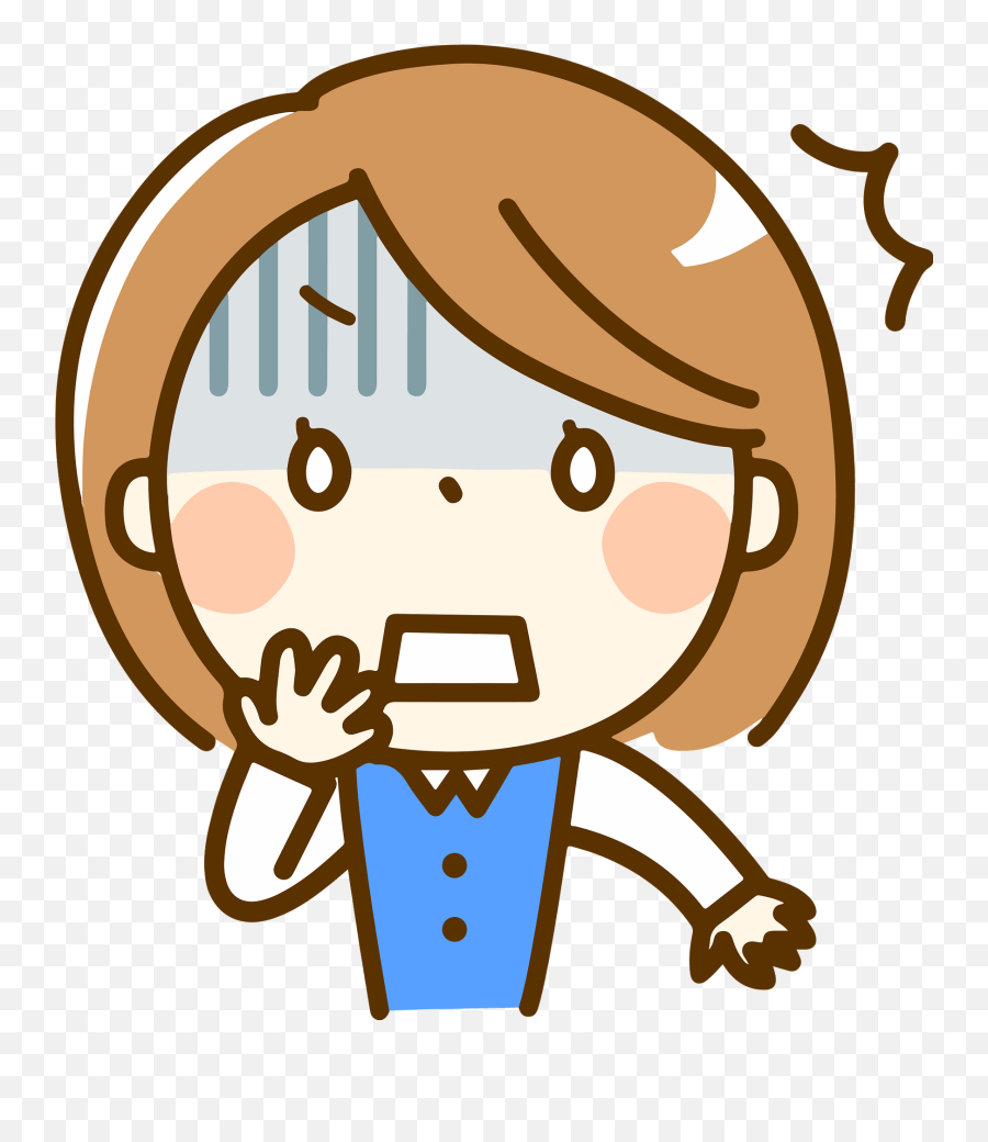 Office Lady Shocked Clipart Free Download Transparent Png - Shocked Clipart,Shocked Face Png