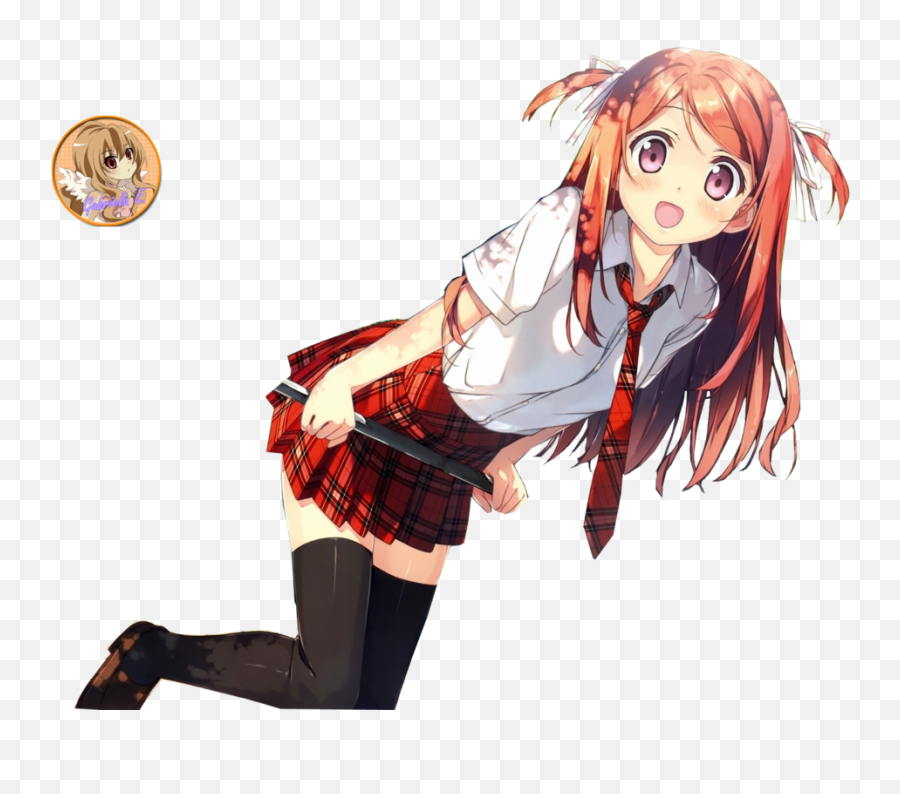 Anime Transparent Png All - Anime High School Girl,Anime Png Gif