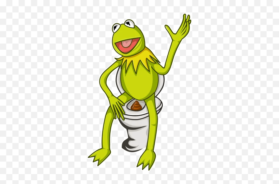 Kermit The Frogu201d Stickers Set For Telegram - True Frog Png,Kermit The Frog Transparent