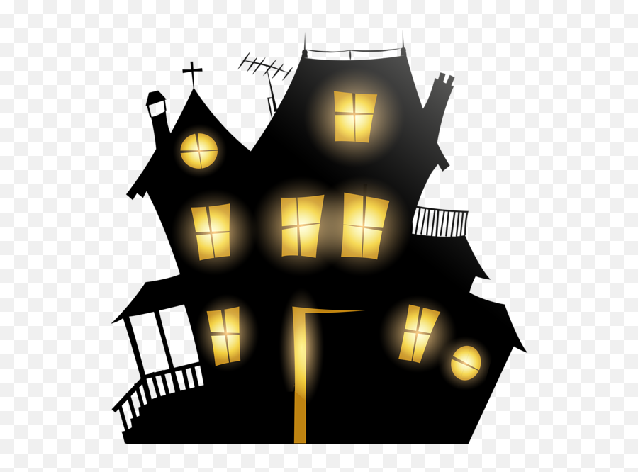 Halloween Haunted House Png 12 - Halloween Party House Clipart,Haunted House Png