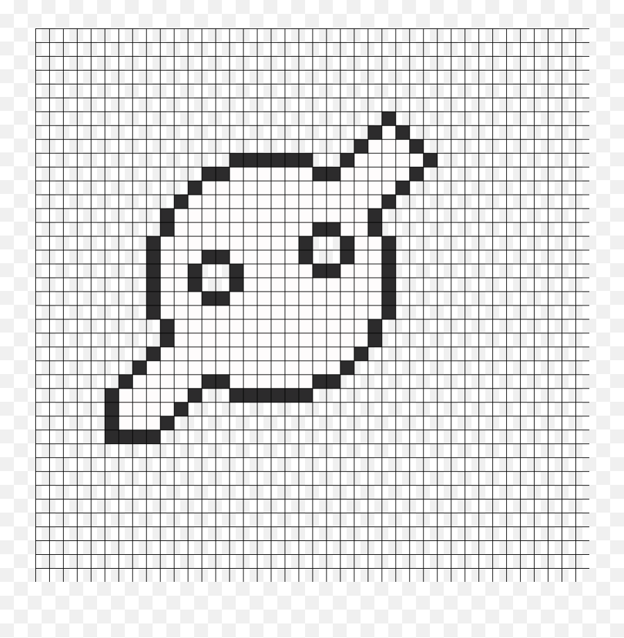 Kandi Patterns - View User Pixel Art Small Emoji Png,Knife Party Logo