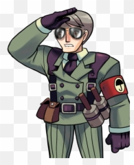 Saluting The Princessu0027 Posterior Skullgirls Know Your Meme - Adam Skullgirls Gif Png,Skullgirls Logo