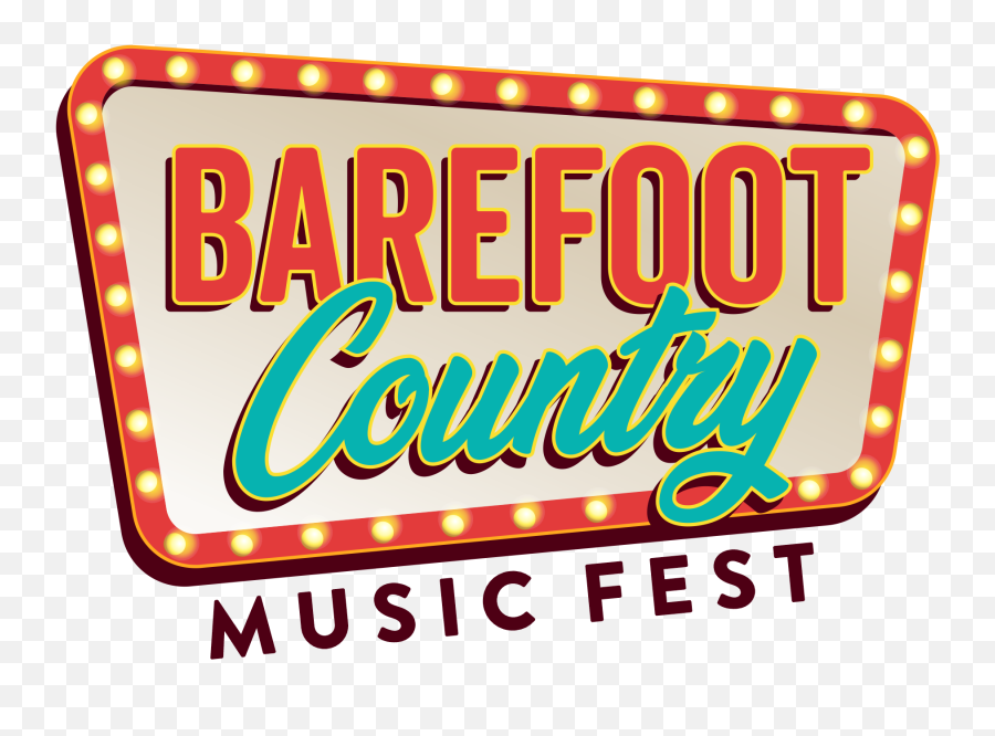 Barefoot Country Music Fest - Barefoot Country Music Festival Wildwood Png,Country Music Logo
