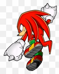 Sonicchannel Knuckles Nocircle - The Echidna Punch png