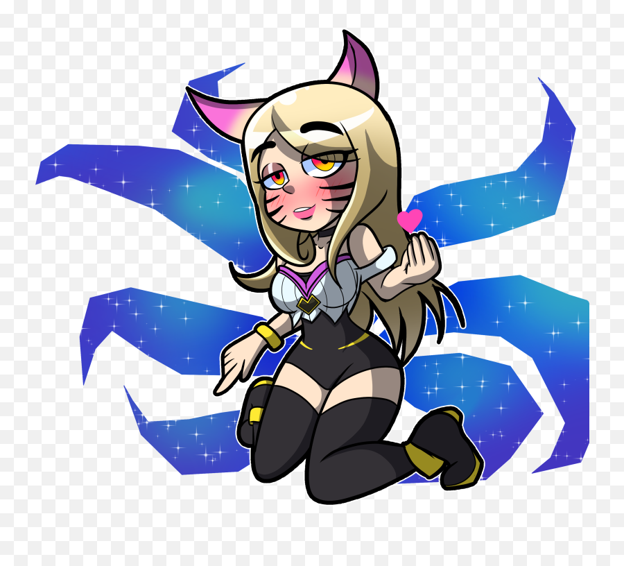 Kda Ahri Sticker Sold By Shop Suteroozu - Fictional Character Png,Ahri Transparent