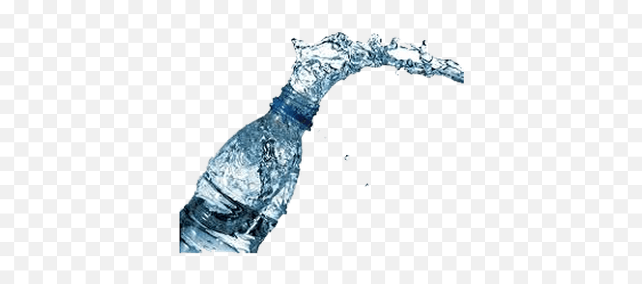 Water Bottle Open Transparent Png - Water From Bottle Png,Water Bottle Png