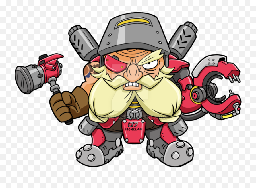 Download Bastion Drawing Torbjorn Clip Art Transparent - Torbjörn Drawing Png,Bastion Transparent