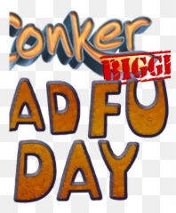 Bigger Bad Fur Day - Conker Live And Reloaded Png,Conker's Bad Fur Day Logo