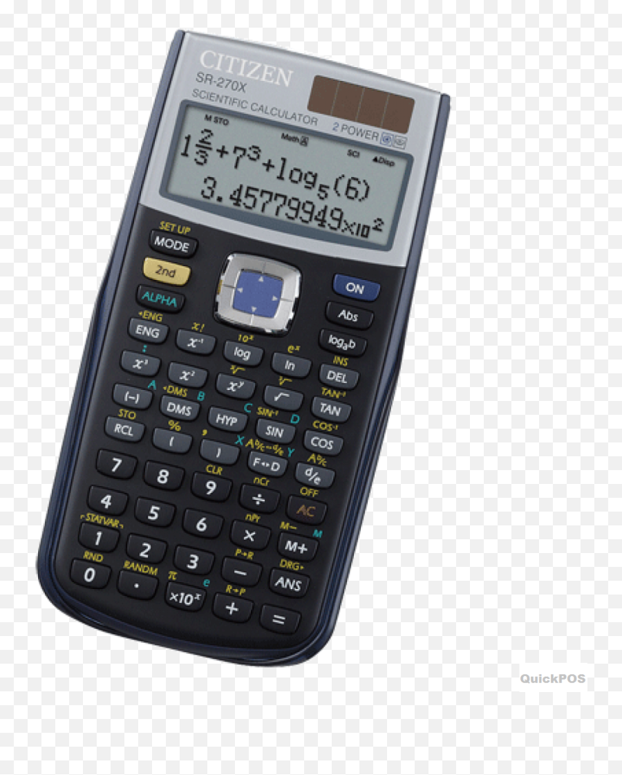 Scientific Calculator Png - Citizen Sr 270x Calculator,Calculator Png