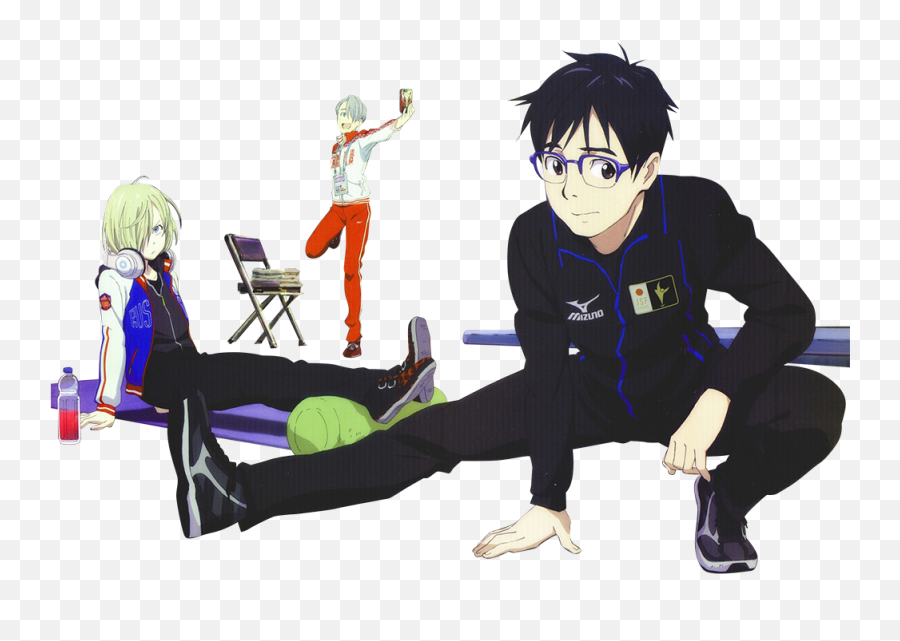 Yuri - Darker Than Black Hei And Yin Png,Yuri On Ice Png