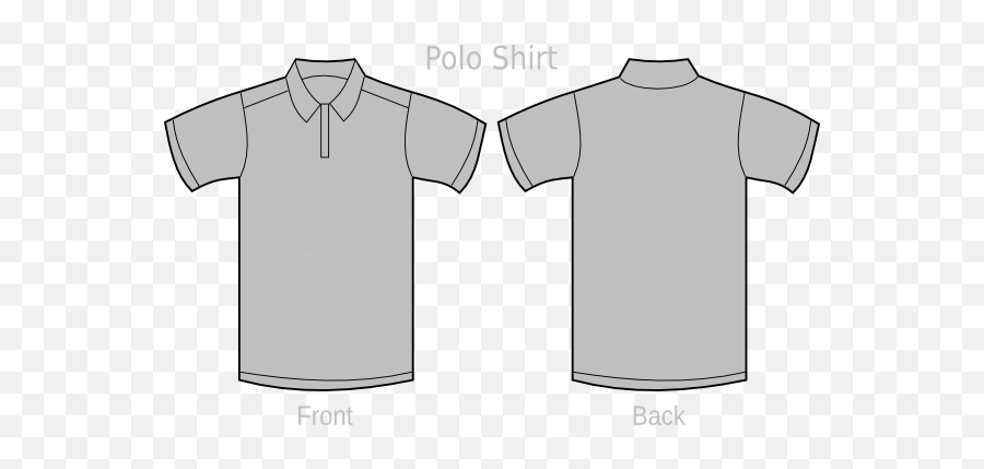 Polo Shirt - Grey Polo Shirt Vector Png,Gray Shirt Png