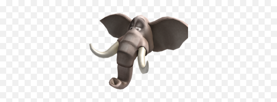 Elegant Elephant Disguise - Soft Png,Elephant Head Png