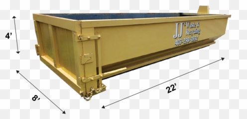 Roll Off Dumpster Dumpsters Orlando - Jju0027s Waste U0026 Recycling Solid Png,Dumpster Transparent