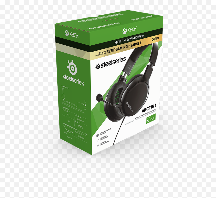 Arctis 1 For Xbox - Steelseries Arctis 1 Xbox One Png,Audifonos Png