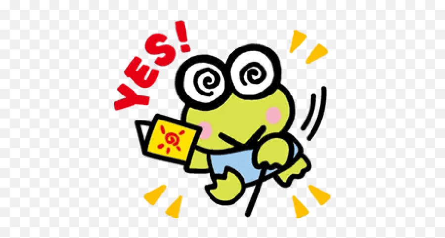 Keroppi 3 Whatsapp Stickers - Dot Png,Keroppi Icon