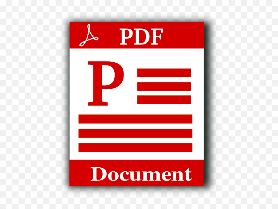 Pdf File Icon Clip Art - Vector Clip Art Online File Type Pdf Png,Small File Icon
