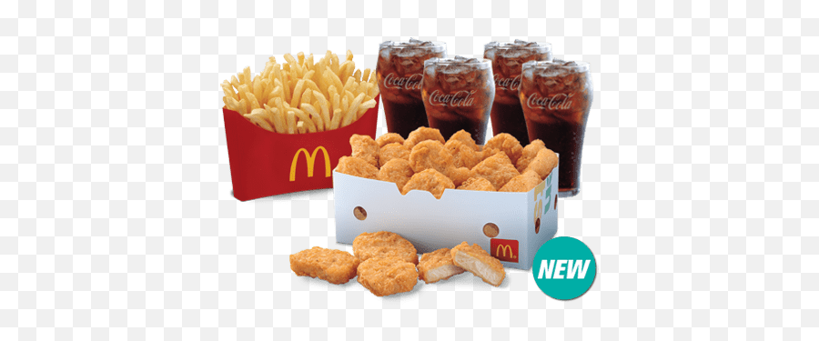 Mcdonaldu0027s Delivery - 20 Piece Chicken Mcnuggets Png,Chicken Nuggets Png
