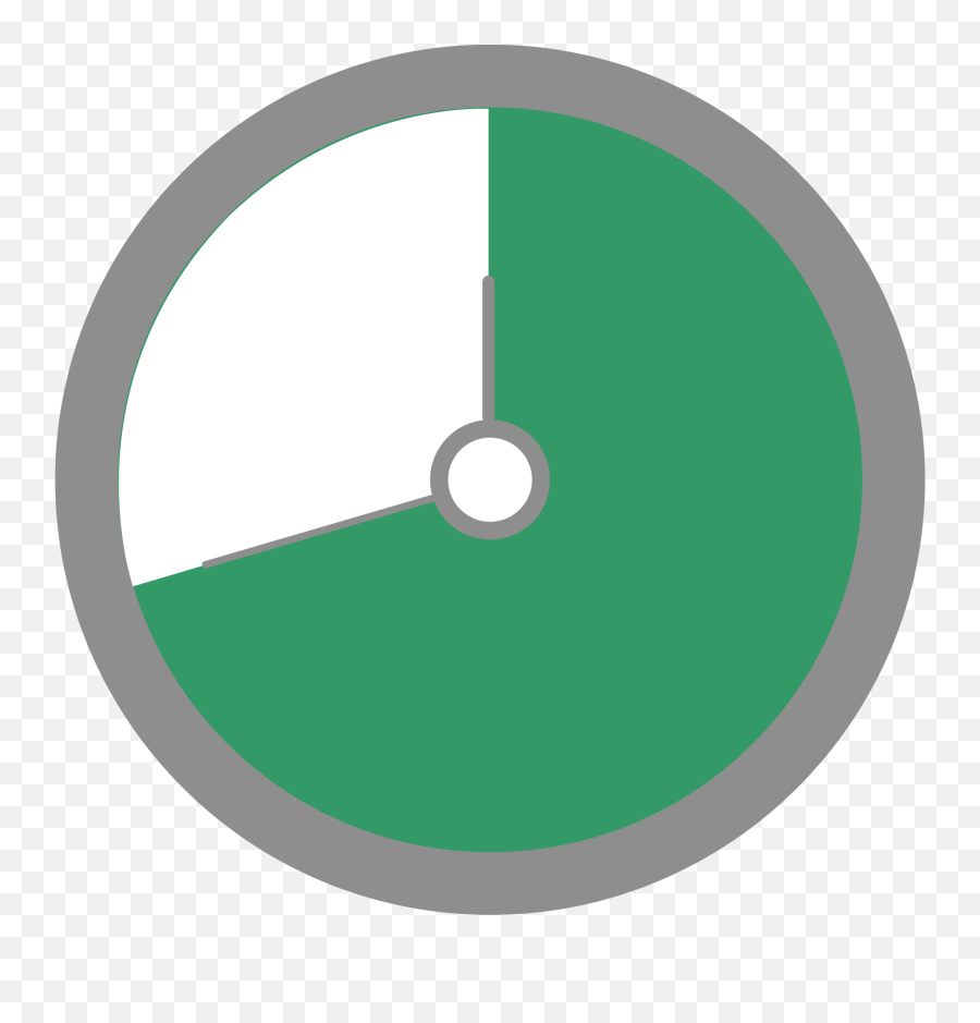 Clock Icon Green V3 - Dot Png,Clock Icon Svg