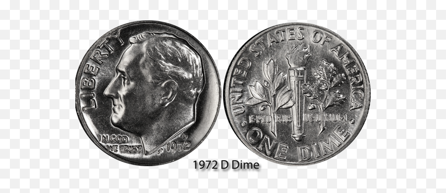 1972 D Roosevelt Dime Value - Ancient Rome Primary Sources Png,Dime Png