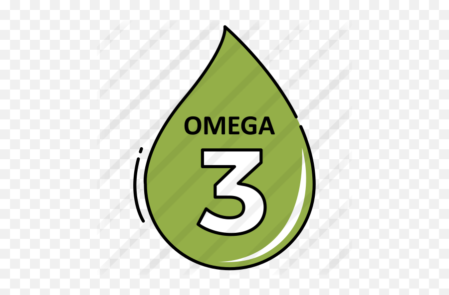 Omega 3 - Vertical Png,Omega Icon