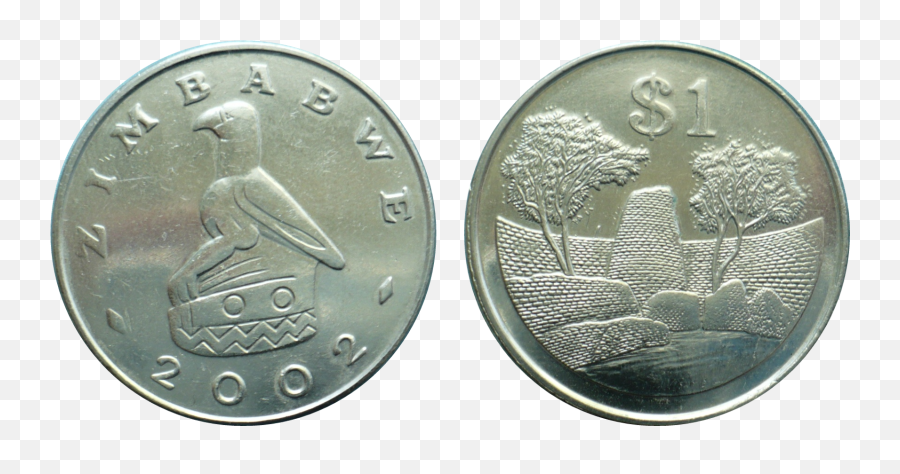 Zimbabwe 10 Cent Coin Png Image - Coin,1 Dollar Png