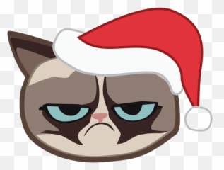 Grumpy Cat Face Png Clipart Mart - Ho No