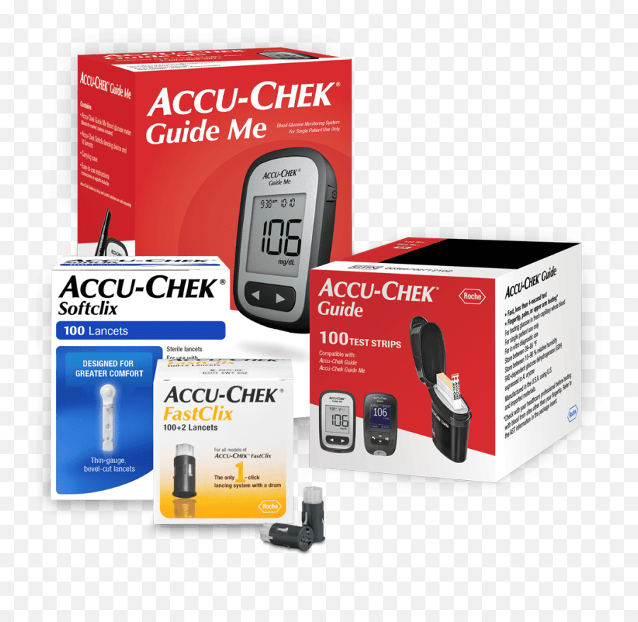 Prescription Discount Program - Accu Chek Guide Me Test Strips Png,Glucose Meter Icon