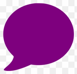 Purple Speech Bubble Icon - Free purple icons Text Bubble Png