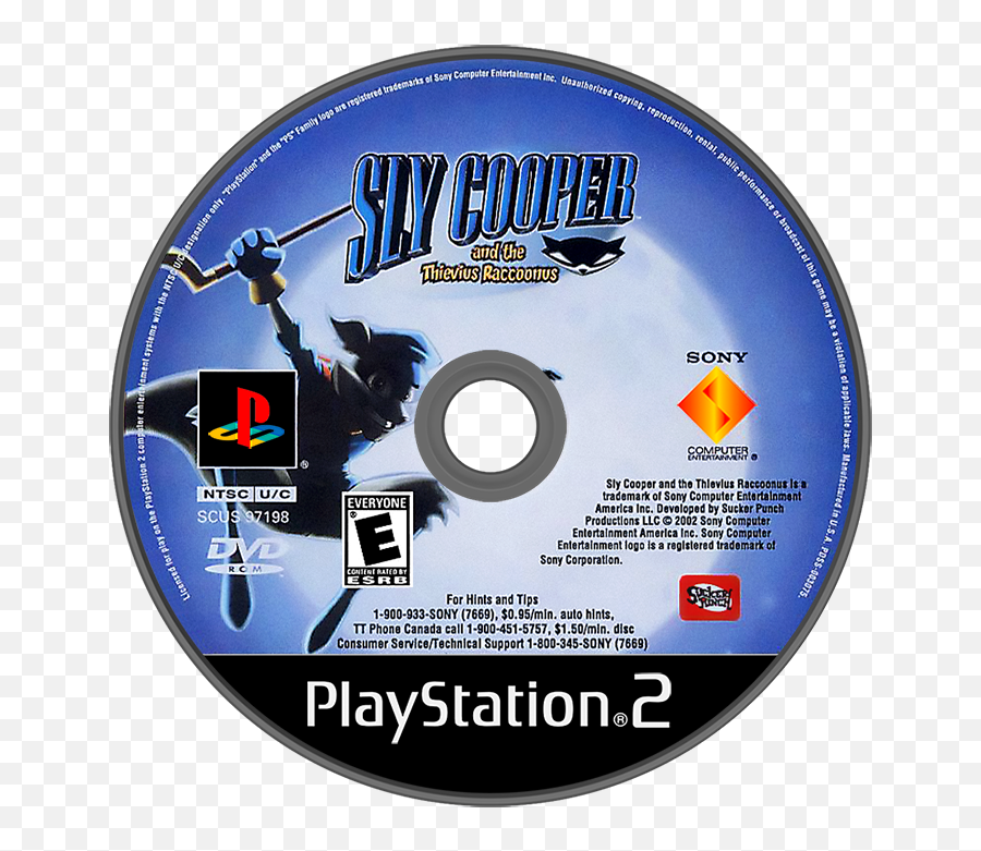 Sly Cooper And The Thievius Raccoonus Details - Launchbox Socom Us Navy Seals Ps2 Cd Png,Sly Cooper Icon