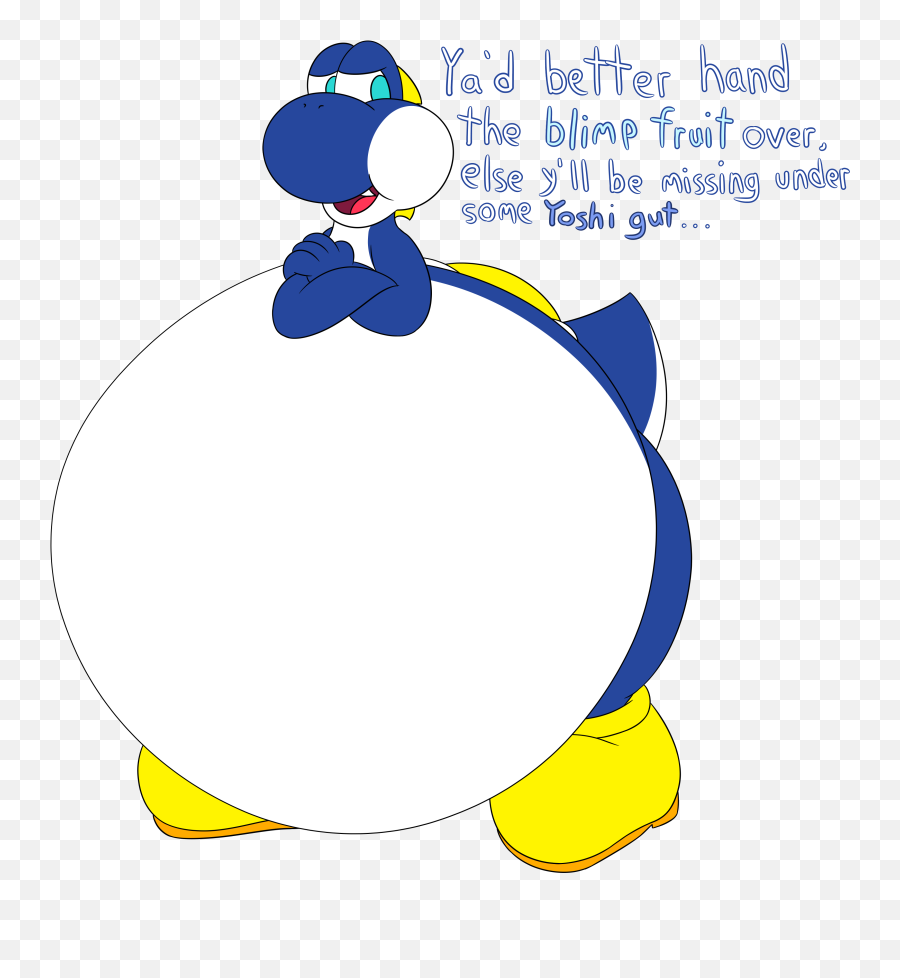 Soon To Be Blimp Yoshi - Blimp Yoshi Full Size Png Cartoon,Yoshi Png