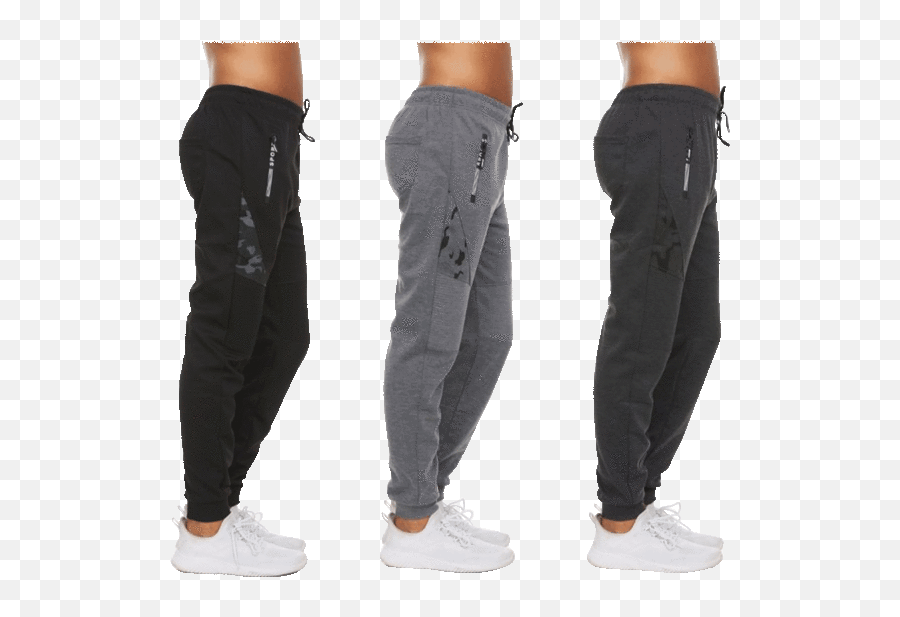 3 - Pack Menu0027s Cotton Lounge Jogger Pants Straight Leg Png,Nike Tech Icon Sherpa Jogger