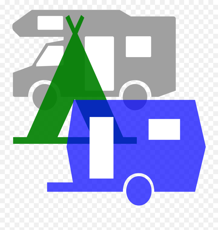 Filecamping Iconsvg - Wikimedia Commons Tent Png,Icon Motorhomes