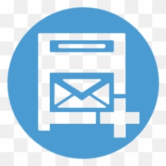 University Mail Services - Auxiliary Blue Clipboard Png Transparent