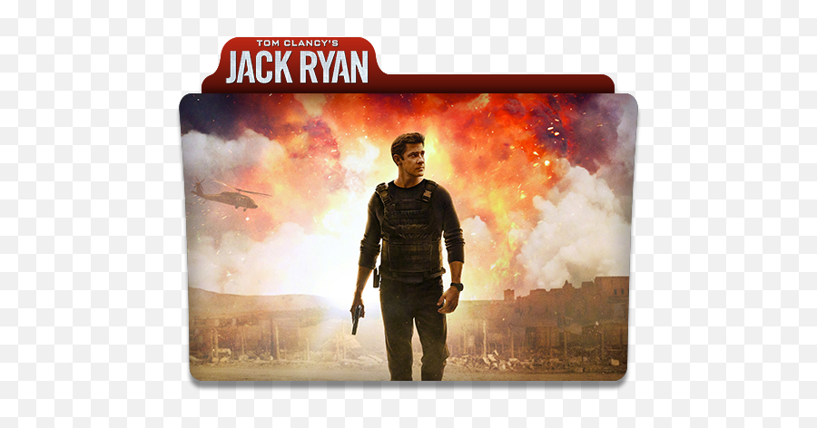 Tom Clancys Jack Ryan Tv Series Folder Icon 2018 - Designbust Jack Ryan Saison 2 Png,Rise Of The Tomb Raider Icon