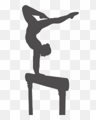 Artistic Gymnastics Silhouette Split Clip Art - Gymnastics Iphone 8 Plus Case Gymnastics Png,Gymnastics Png