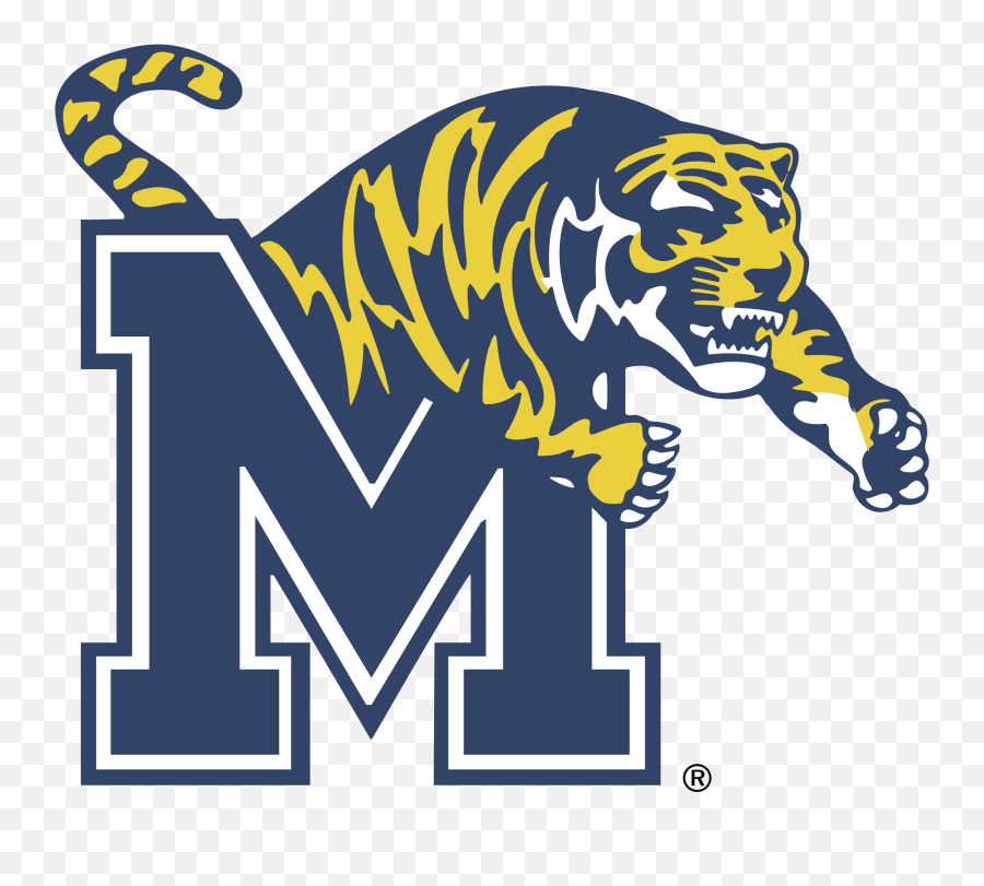 Memphis Tigers Logo Png Transparent - Memphis Tigers Logo Transparent,Tiger Logo Png