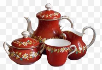 Tea Set Free Png Transparent Image - Tea Set Transparent Background,Tea Set Png