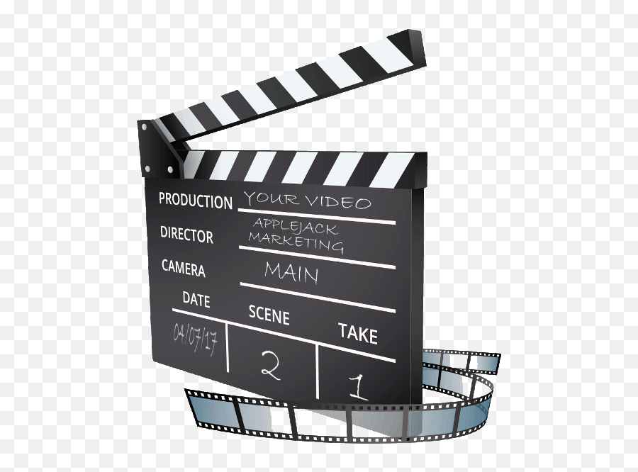 Clapboard Applejack Marketing - Video Corporativo Png,Clapboard Png