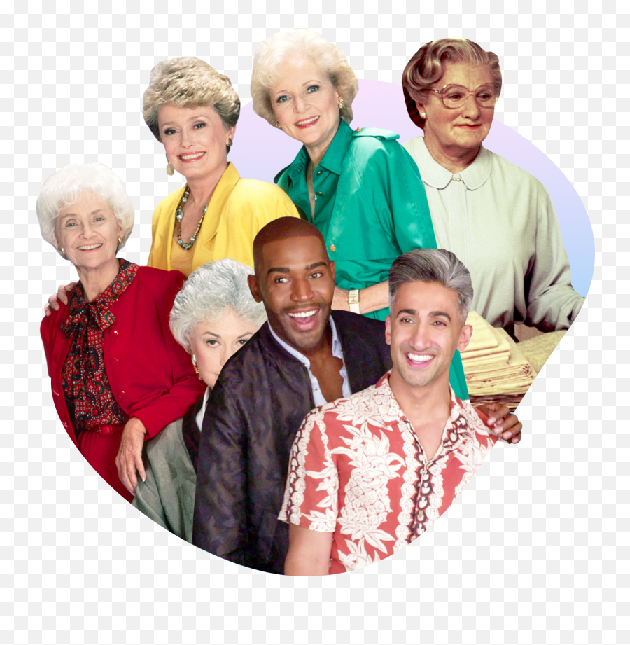 Midterms Soothing Shows To Watch When Everything Is Too - Mrs Doubtfire Png,Golden Girls Png